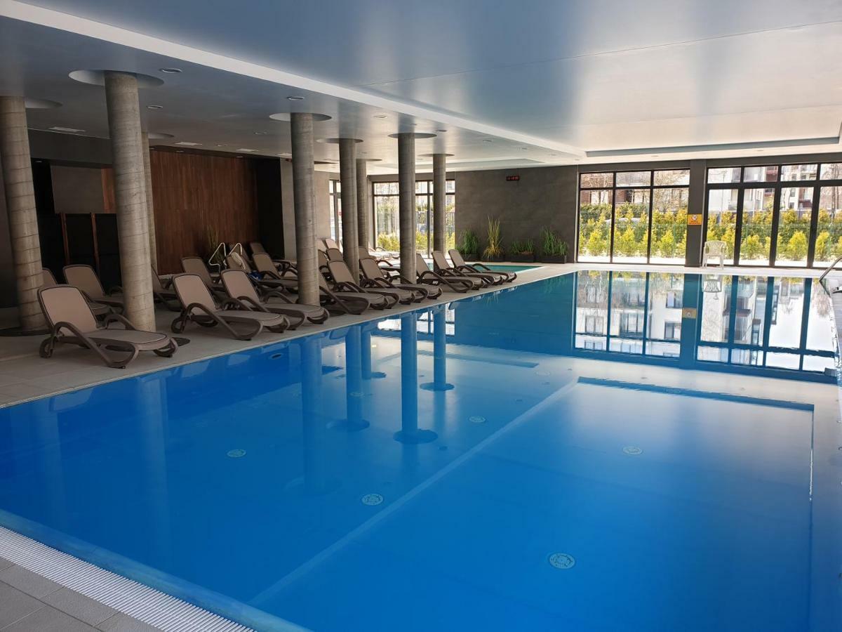 Апартаменты Apartament Z Basenem Laura Polanki Park Колобжег Экстерьер фото