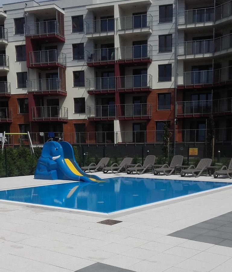 Апартаменты Apartament Z Basenem Laura Polanki Park Колобжег Экстерьер фото