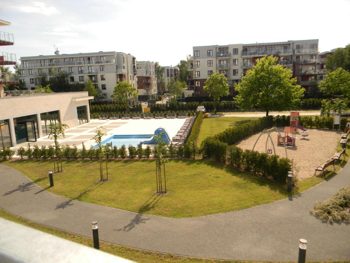 Апартаменты Apartament Z Basenem Laura Polanki Park Колобжег Экстерьер фото